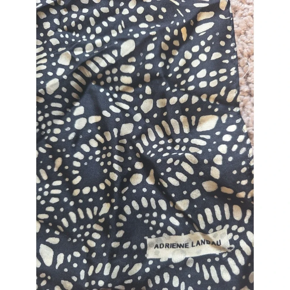 Adrienne Landau Studio Reptile‎ Print Square Silk Scarf 34